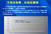 不用交電費(fèi)，補(bǔ)貼還賺錢